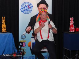 Pierre Mardue im Gleisgarten am 21. April 2024